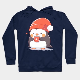 Cute Cocoa Penguin Hoodie